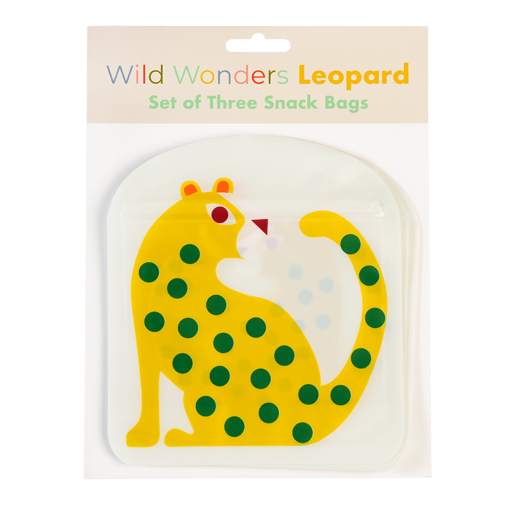 Leopard Snack Bag