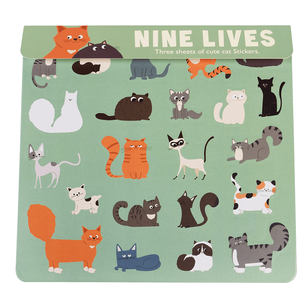 
                  
                    Nine Lives Sticker
                  
                