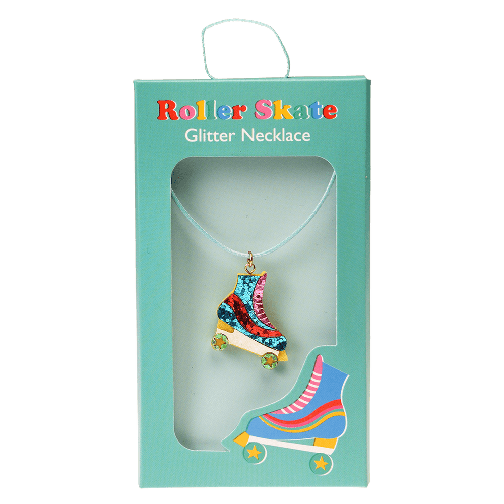 
                  
                    Roller Skate Glitter Necklace
                  
                