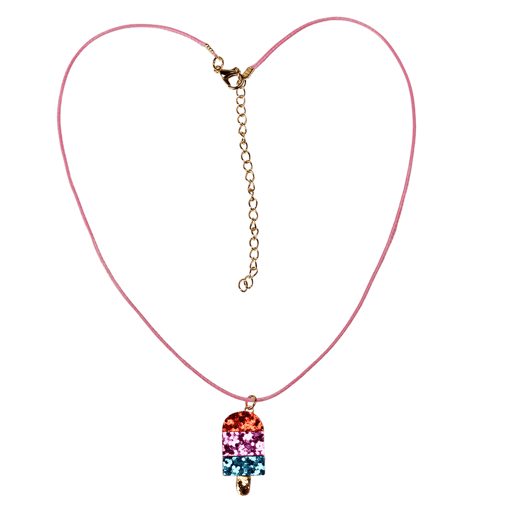 Ice Lolly Glitter Necklace