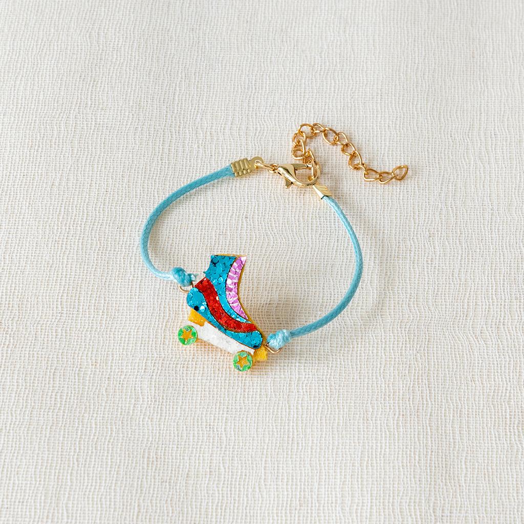 
                  
                    Roller Skate Glitter Bracelet
                  
                