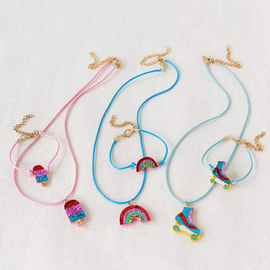 
                  
                    Ice Lolly Glitter Necklace
                  
                