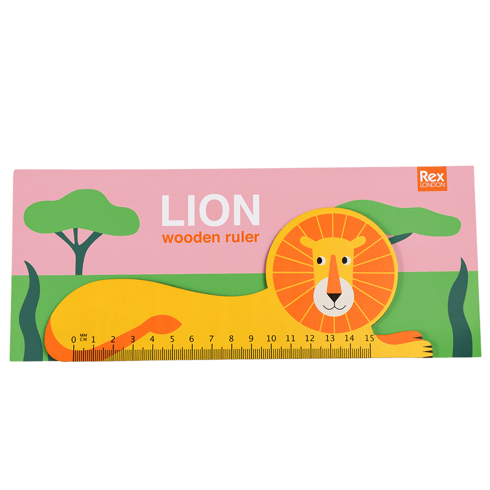 Lion Woode Ruler