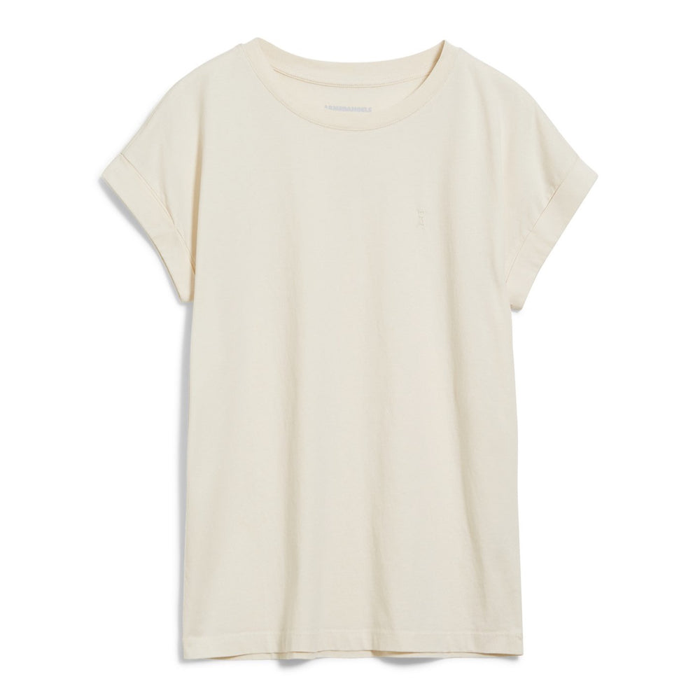 IDAARA Ungefärbtes, lockeres T-Shirt