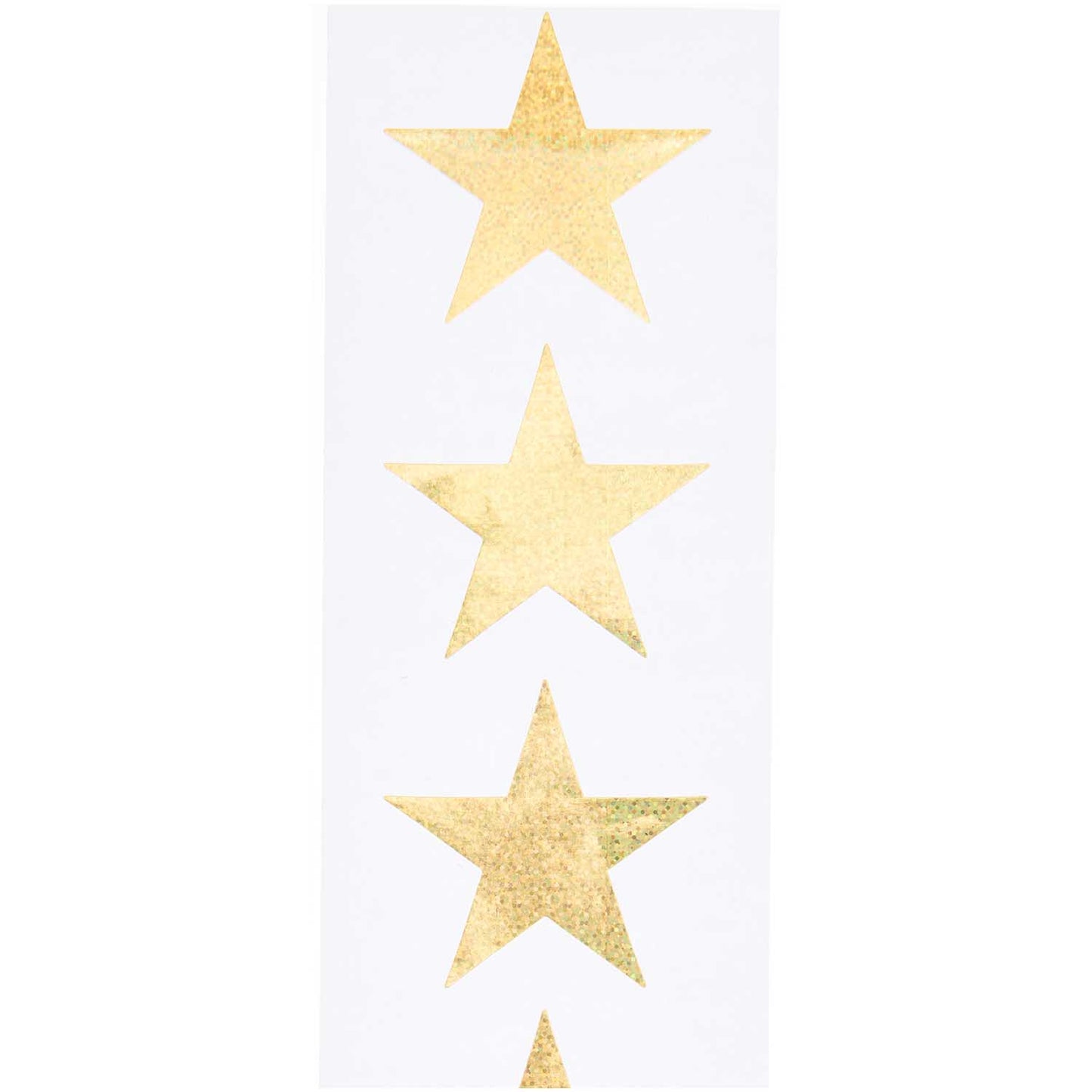 
                  
                    Gold Stars Holographic Stickers
                  
                