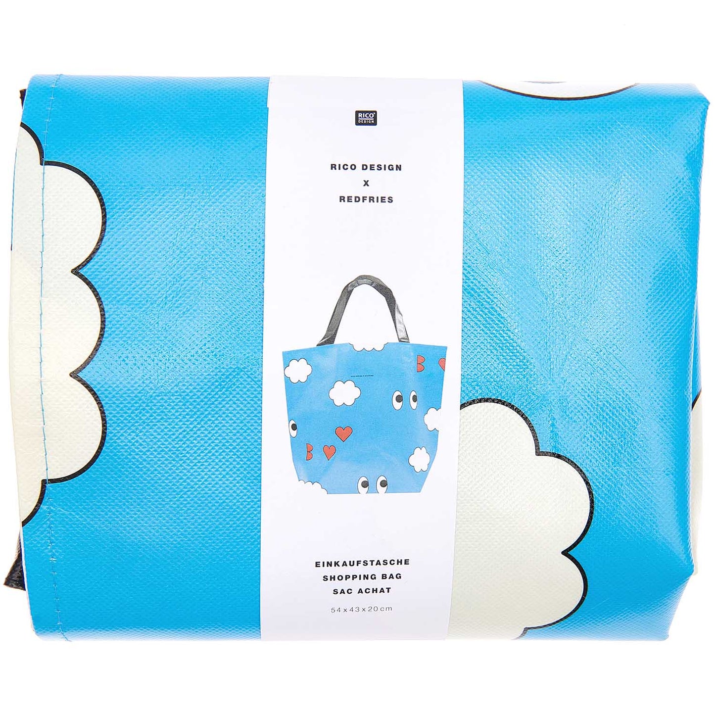 
                  
                    Blaue Eye-Candy-Tasche
                  
                