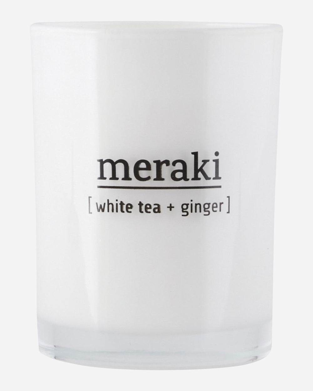 Large White Tea & Ginger Scented Candle