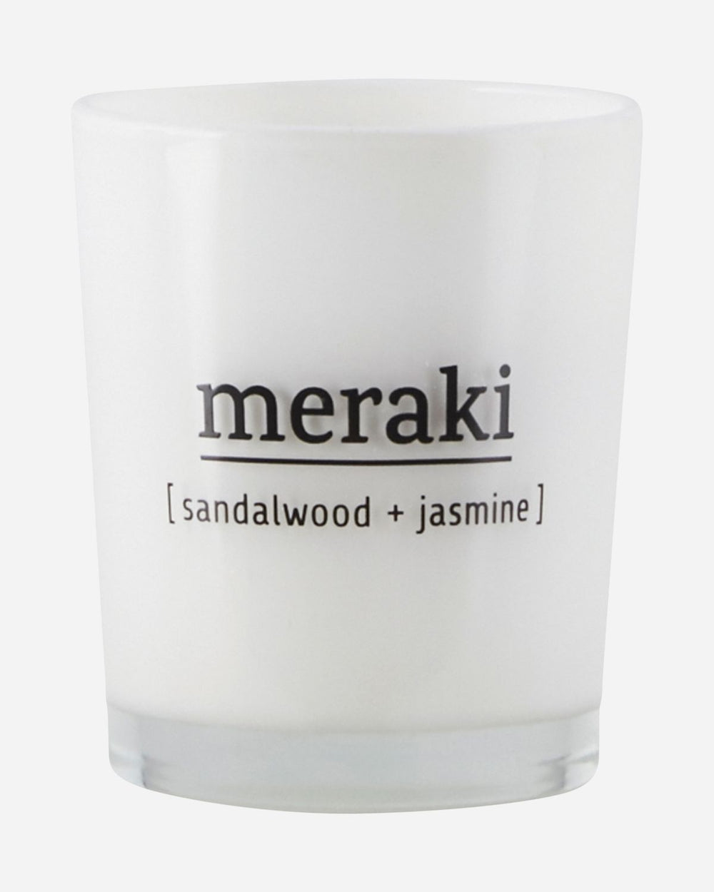 Small Sandalwood & Jasmine Scented Candle