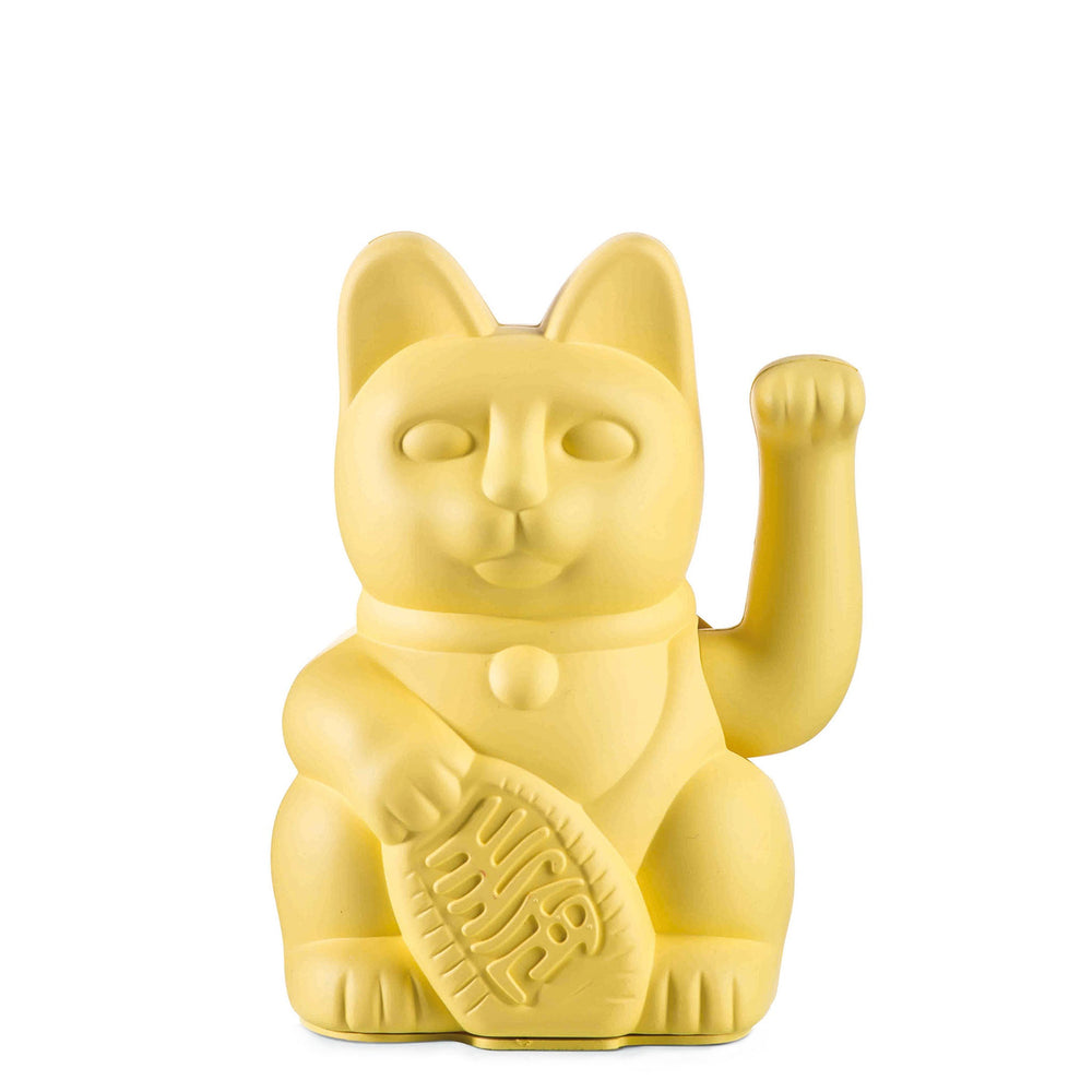 Gelbe Glückskatze Maneki Neko