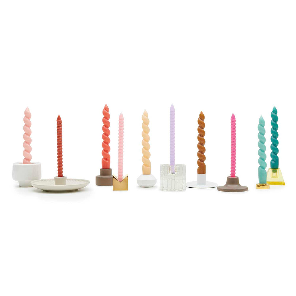 
                  
                    Coral Spiral Candle
                  
                