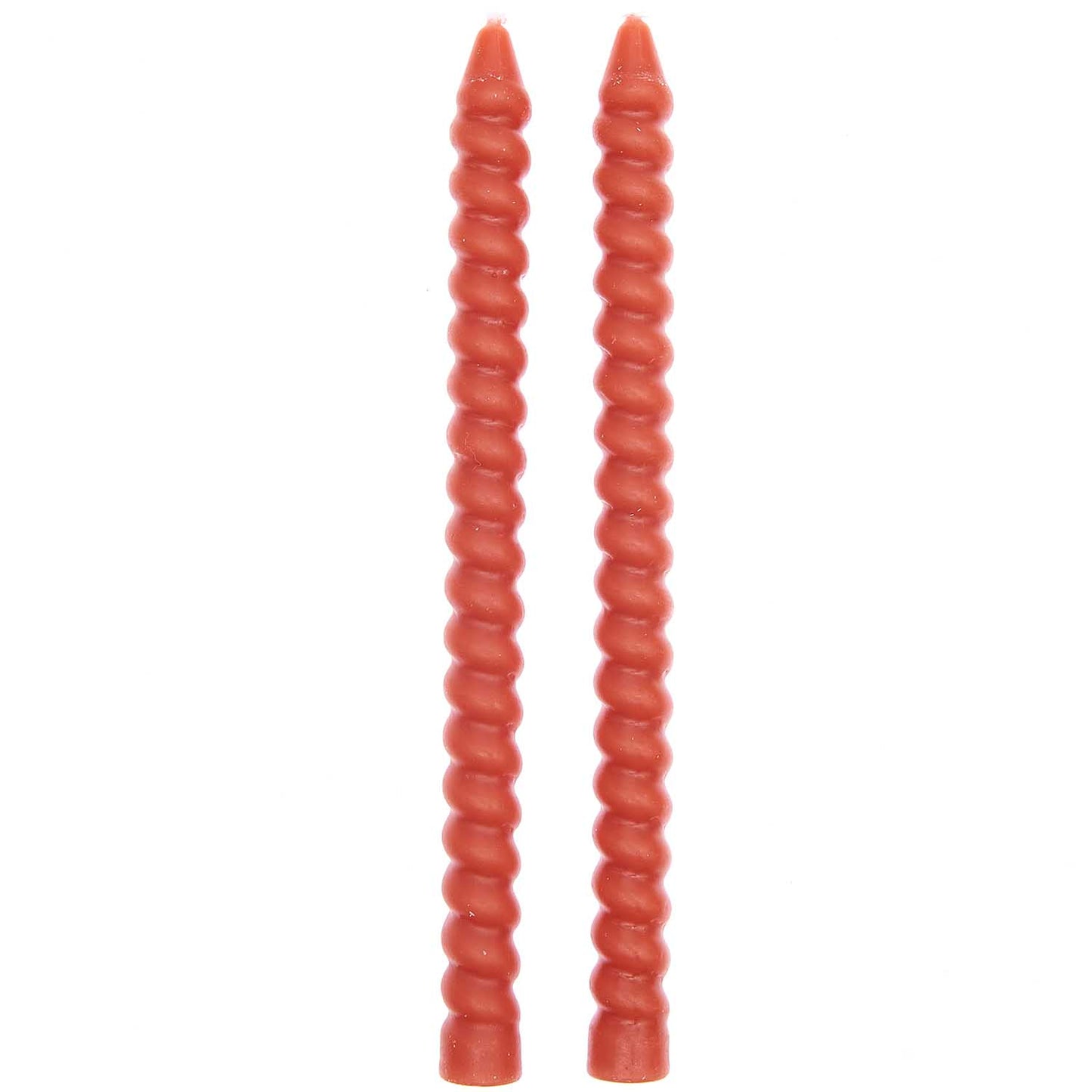 
                  
                    Brick Red Spiral Candle Set Of 2
                  
                