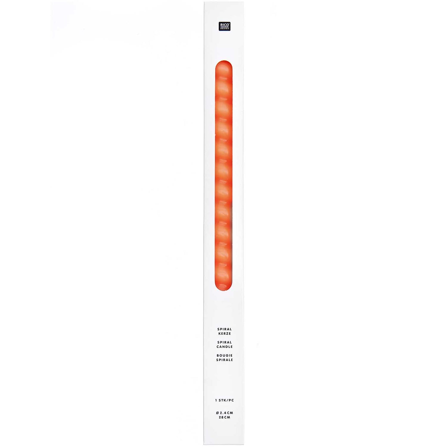 
                  
                    Neonorange Spiralkerze
                  
                