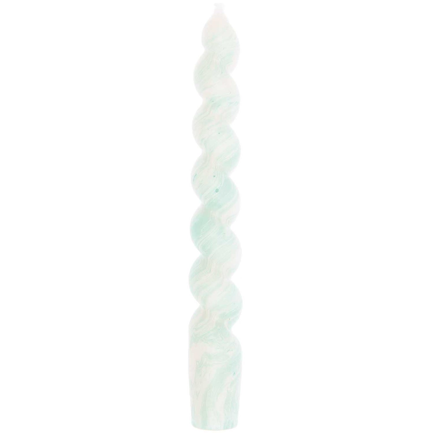 
                  
                    Green Spiral Marbled Candle
                  
                