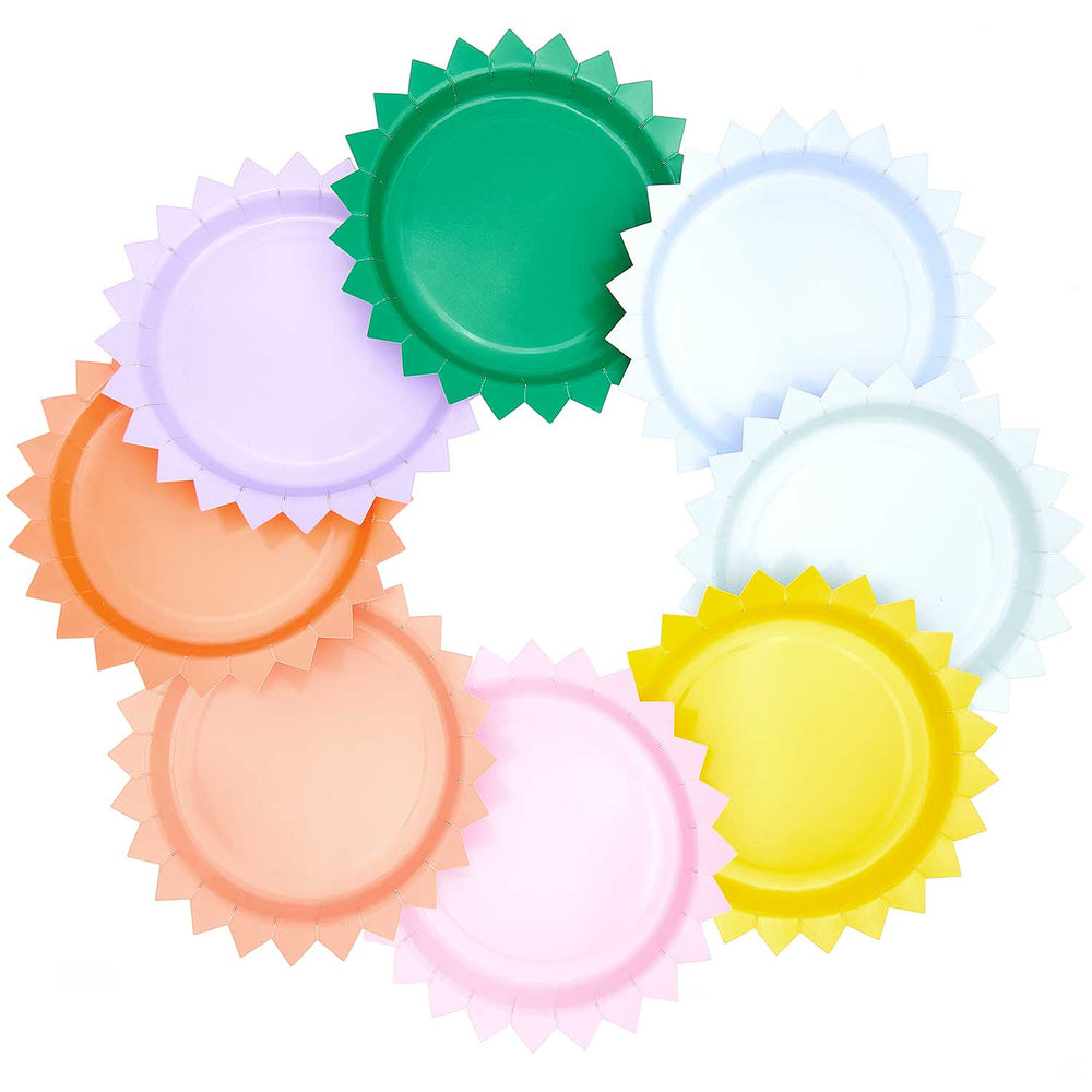 
                  
                    Multicolour Paper Plate Set Of 8
                  
                
