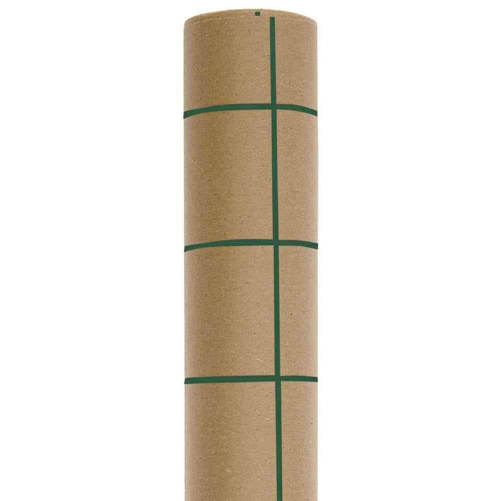 Grünes Gitter-Kraftpapier-Geschenkpapier