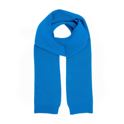 Pacific Blue Merino Wool Scarf