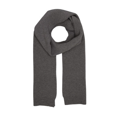 Lava Grey Merino Wool Scarf