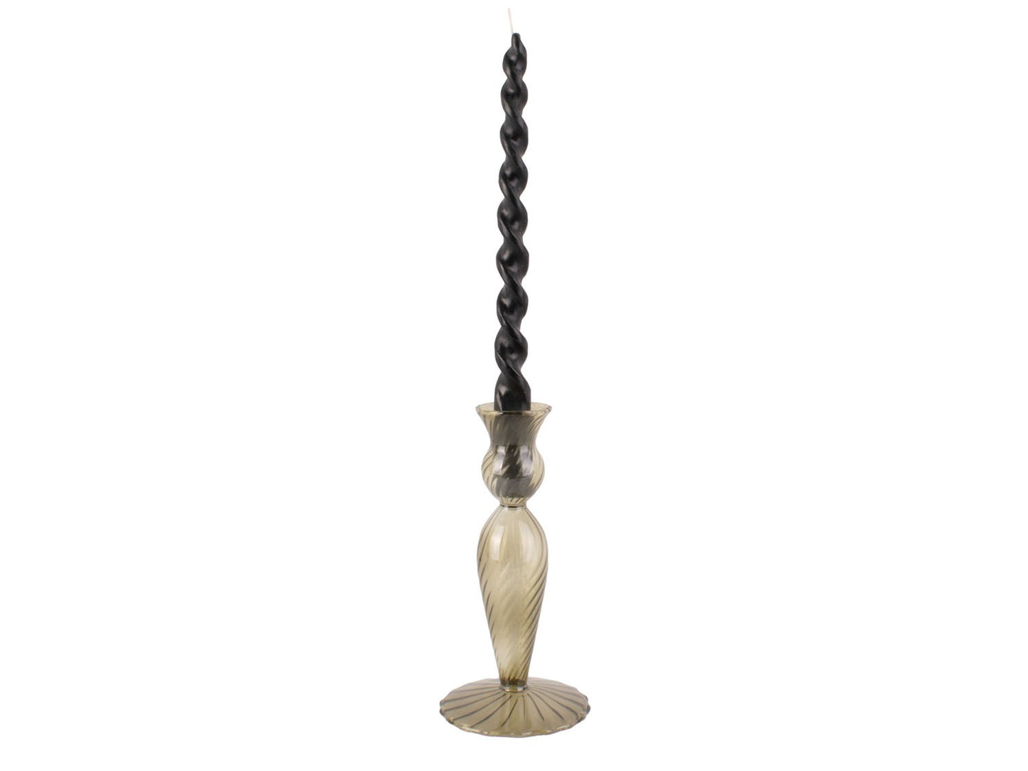 
                  
                    Moss Green Swirl Candle Holder
                  
                