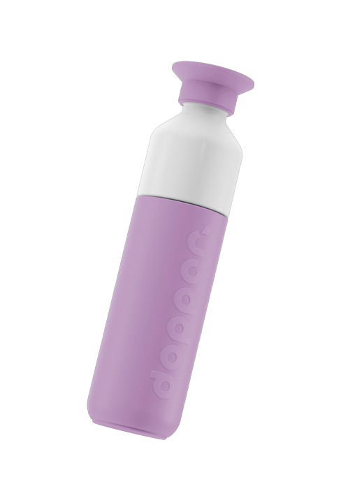 Small Throwback Lilac Insulated Water Bottle