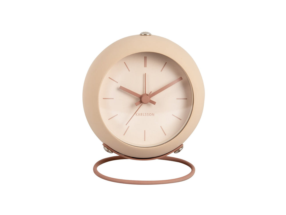 
                  
                    Sand Brown Nirvana Globe Alarm Clock
                  
                