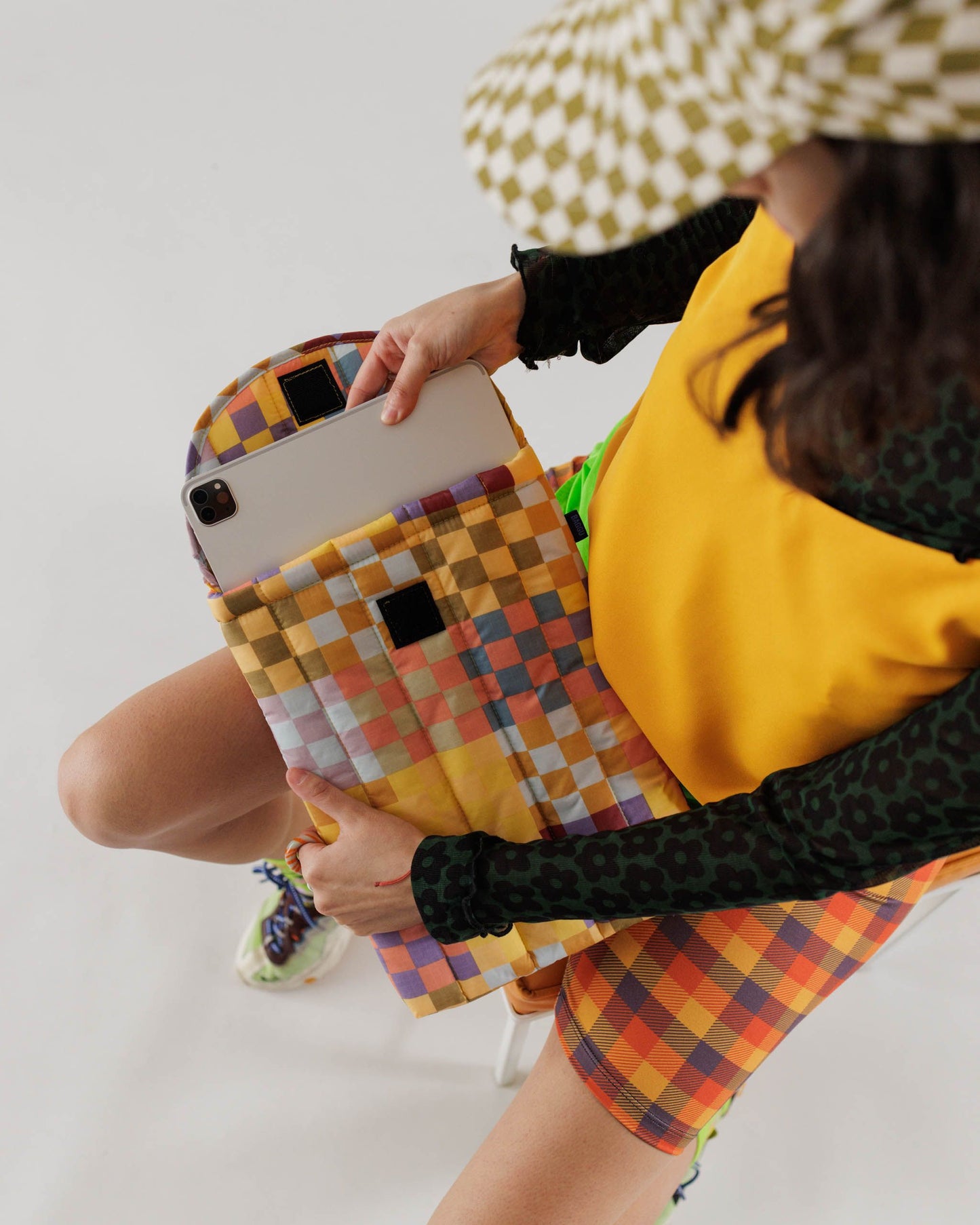 
                  
                    Medium Check Multi Puffy 13" Laptop Sleeve
                  
                