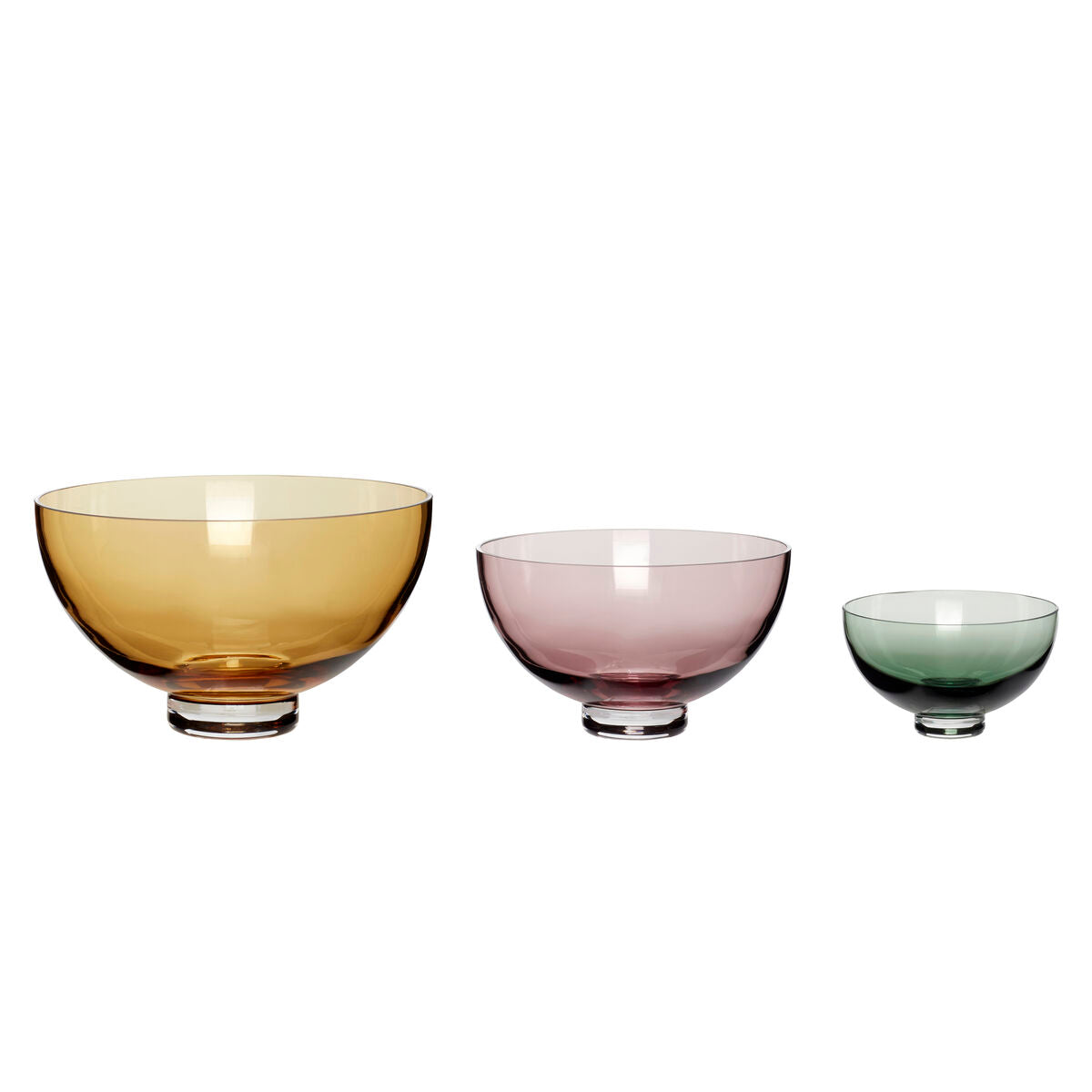 
                  
                    Large Amber Glass Radient Bowl
                  
                