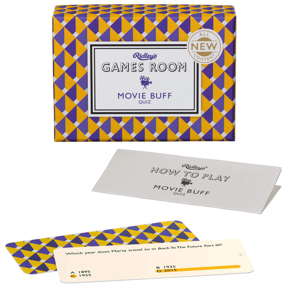 Ridley's Games Room Movie Buff Trivia Quiz