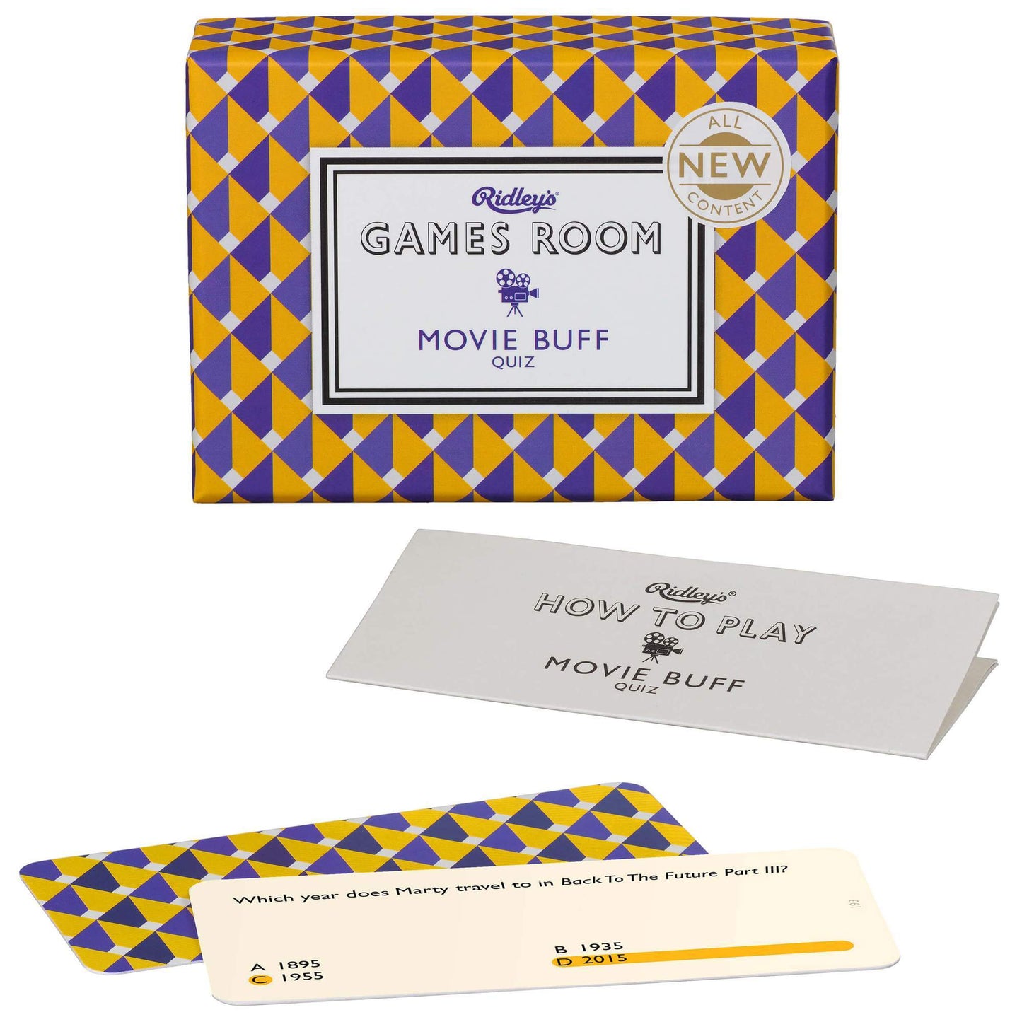 
                  
                    Ridley's Games Room Movie Buff Trivia Quiz
                  
                