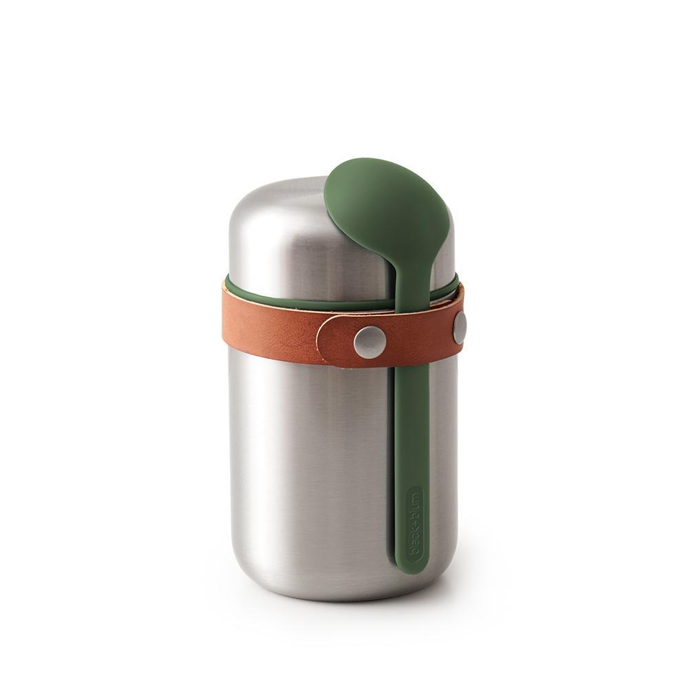 
                  
                    Stainless Steel  Green Spoon Food Flask
                  
                
