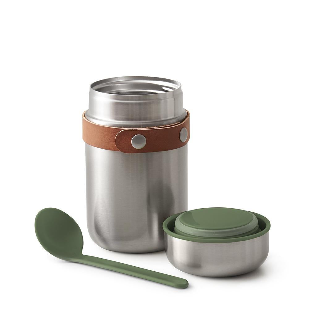 
                  
                    Stainless Steel  Green Spoon Food Flask
                  
                