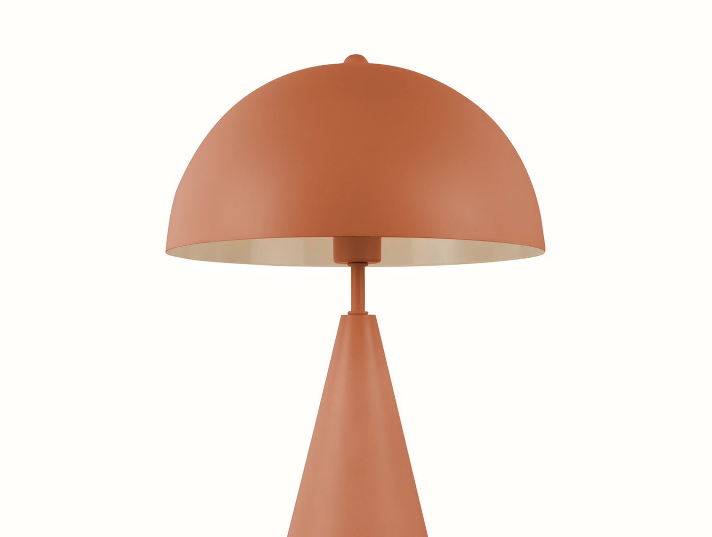
                  
                    Kleine erhabene Tischlampe in gebranntem Orange
                  
                