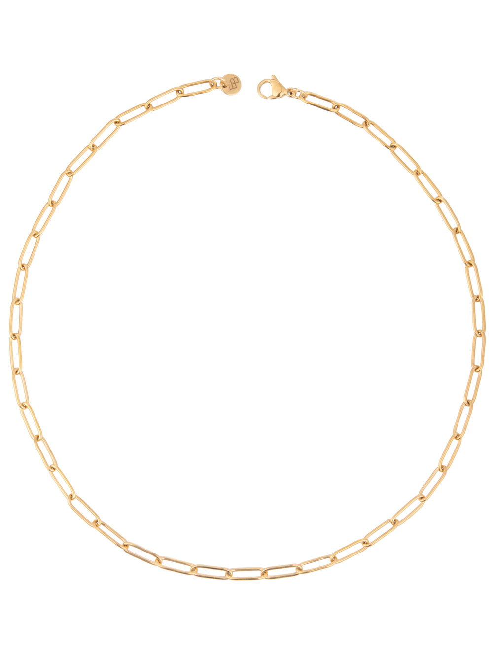 Short Oval Link Necklace