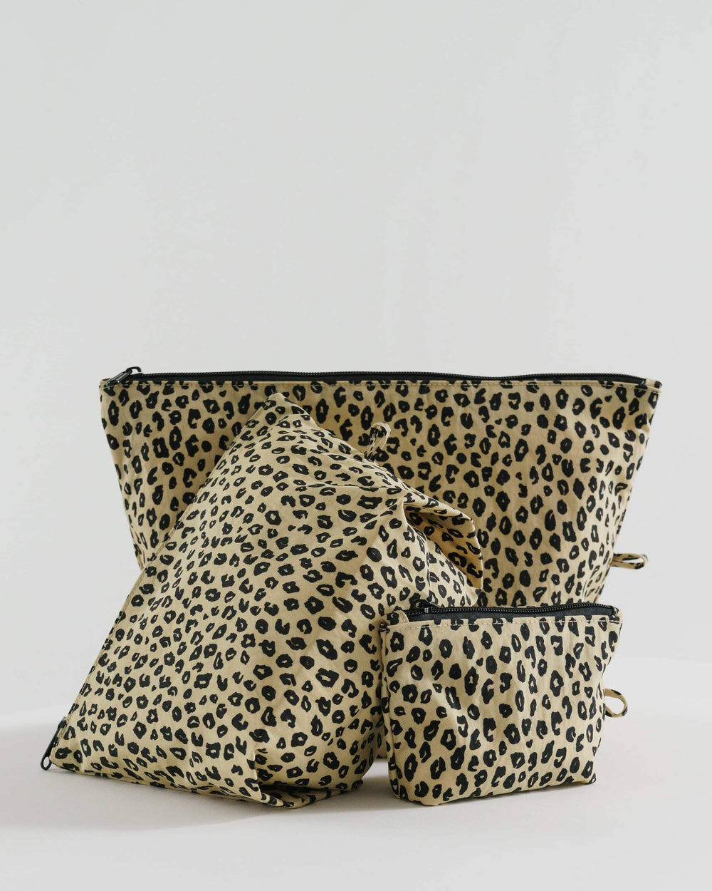 GO POUCH SET Honey Leopard Bag