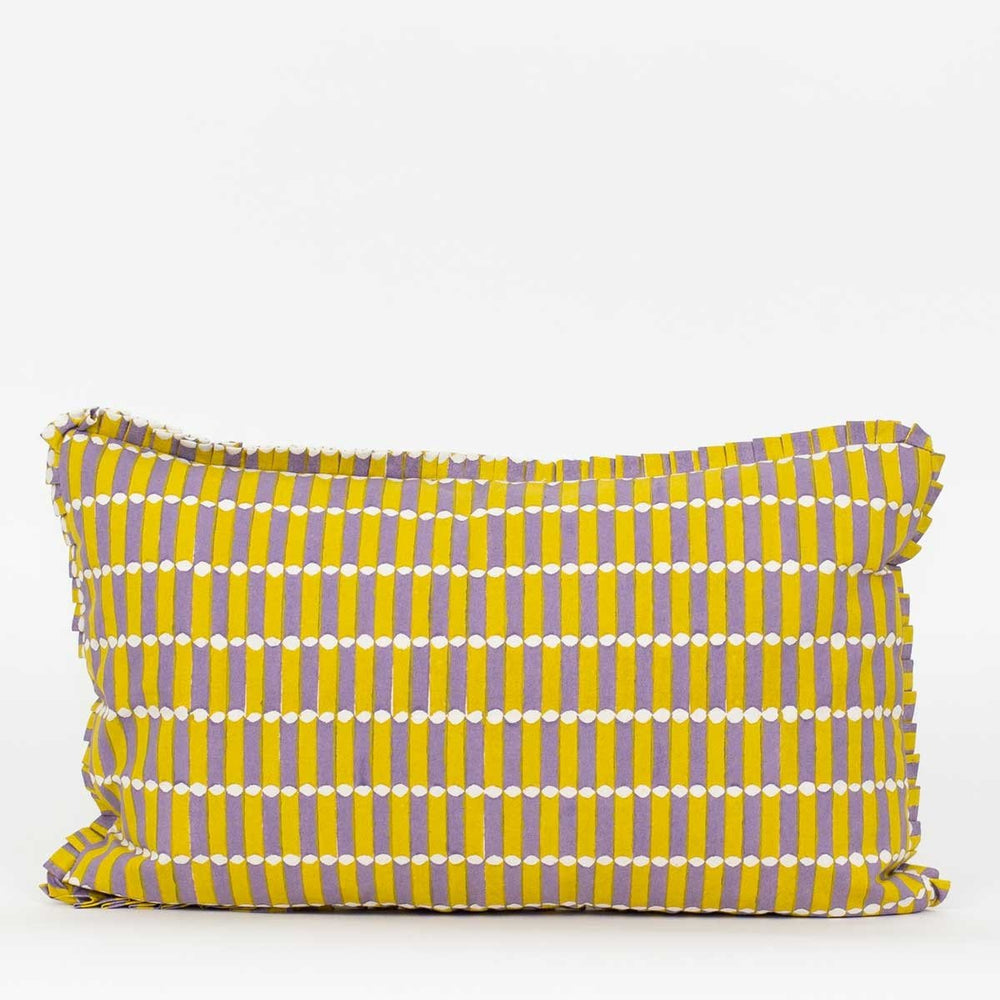 Lilac Yellow Tivoli Cushion