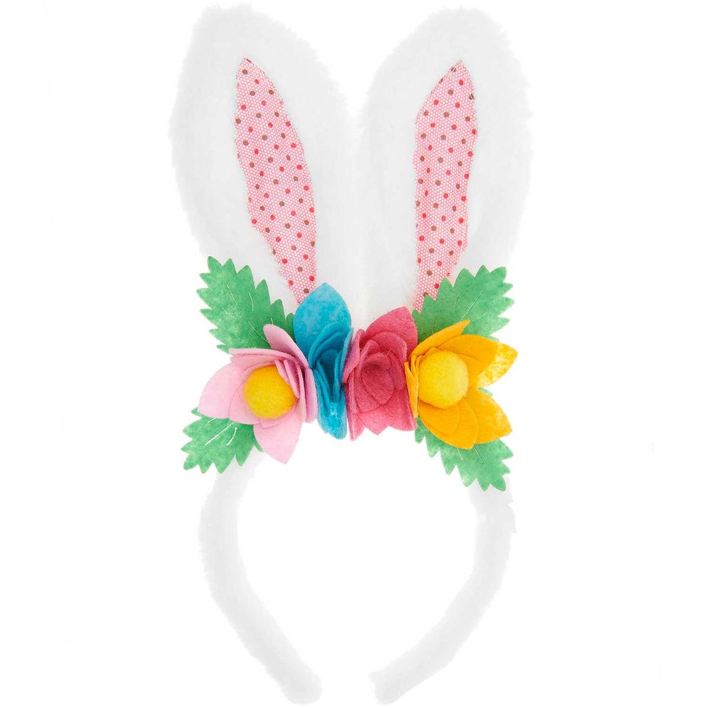 
                  
                    Hasenohren mit Blumen-Stirnband
                  
                