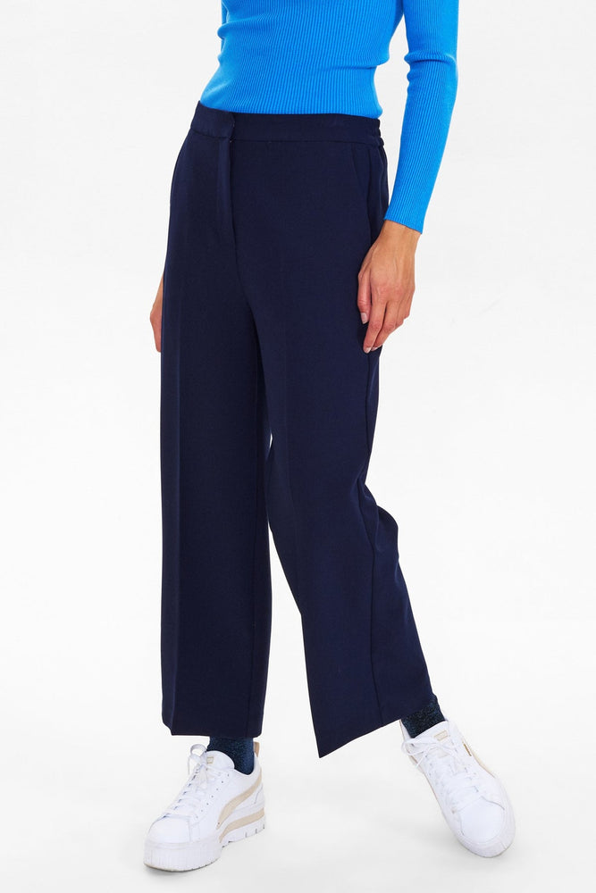 
                  
                    NURONJA Dark Sapphire Trousers
                  
                