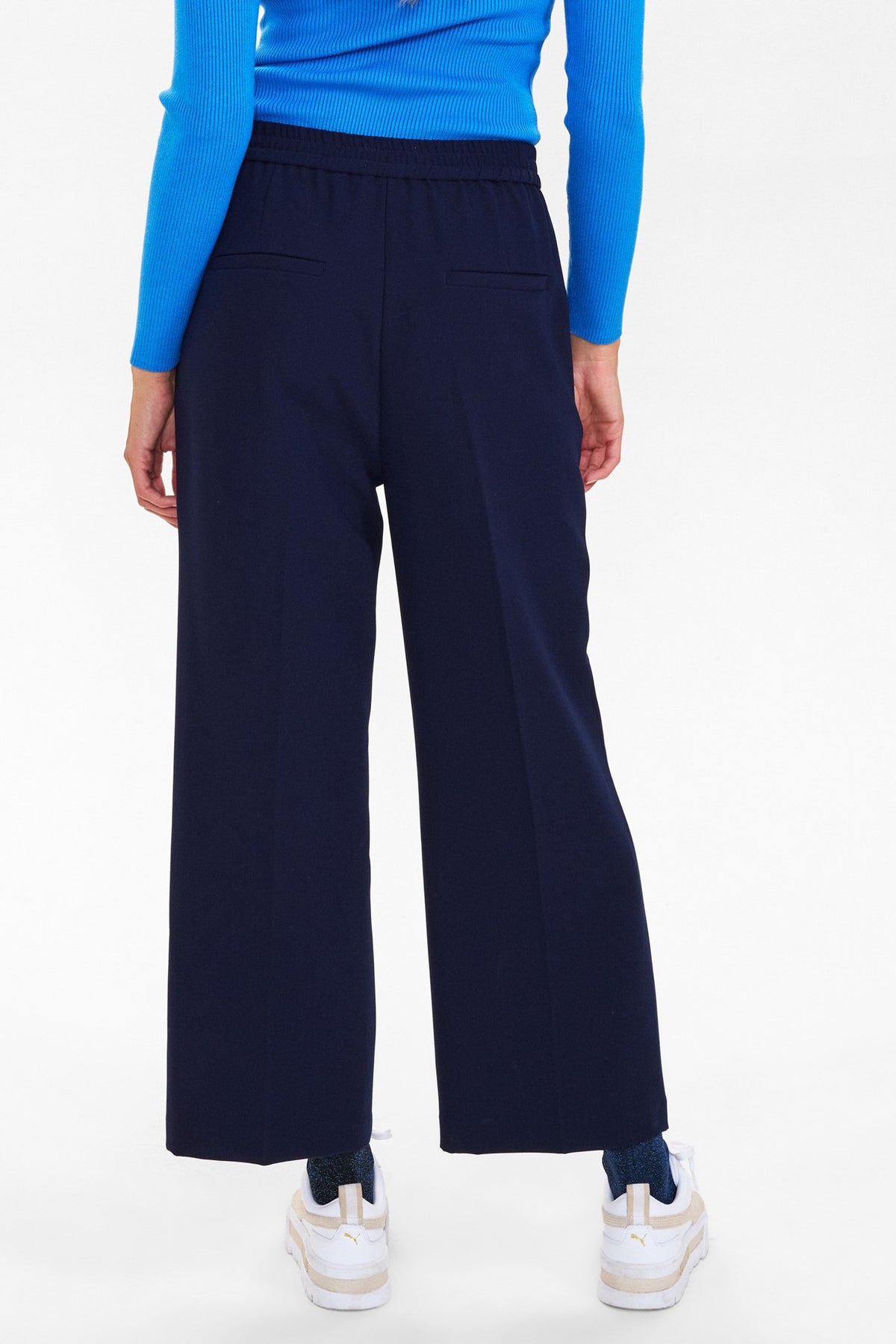 
                  
                    NURONJA Dark Sapphire Trousers
                  
                