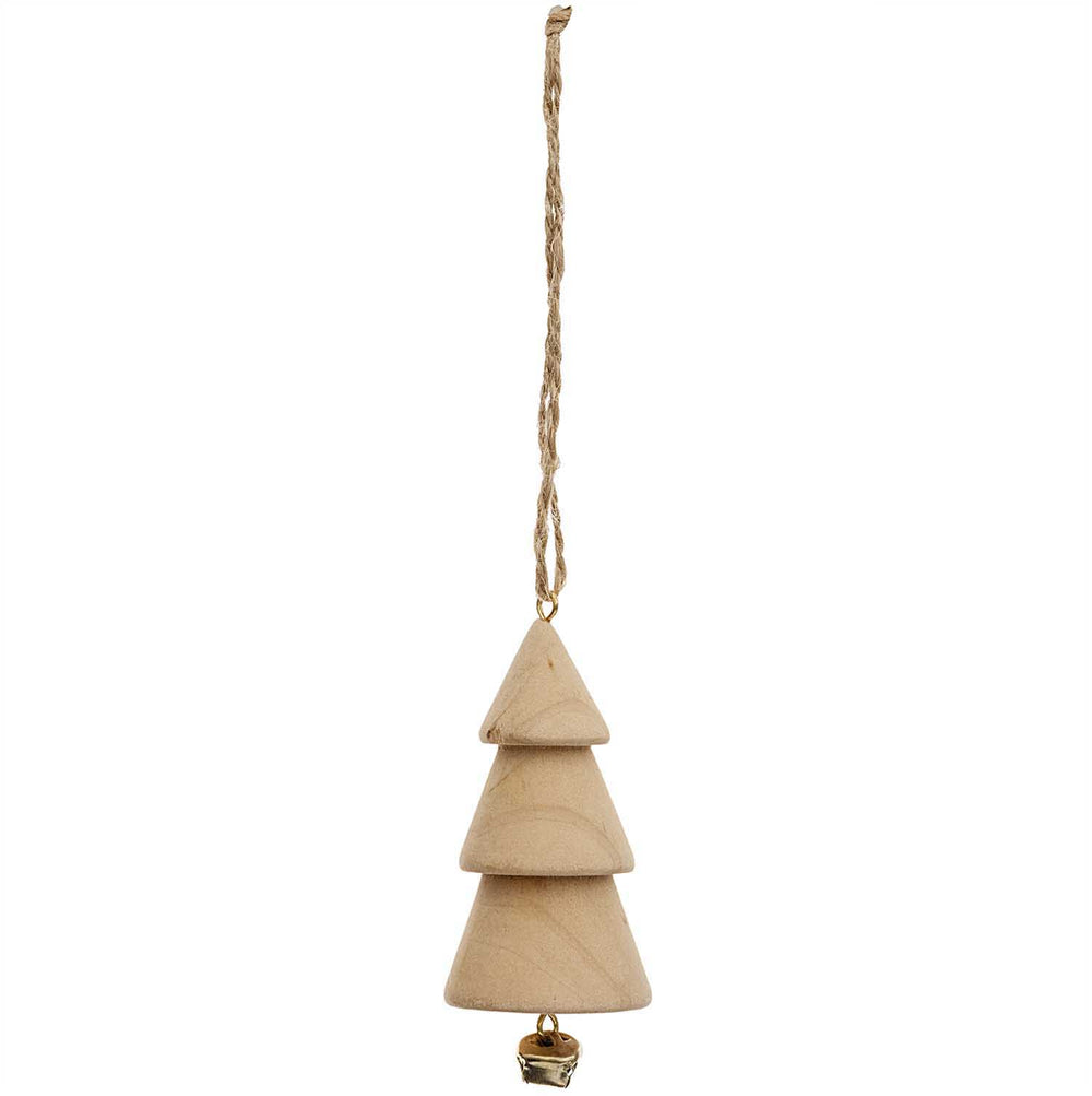 Christmas Tree Bell Nature Tag