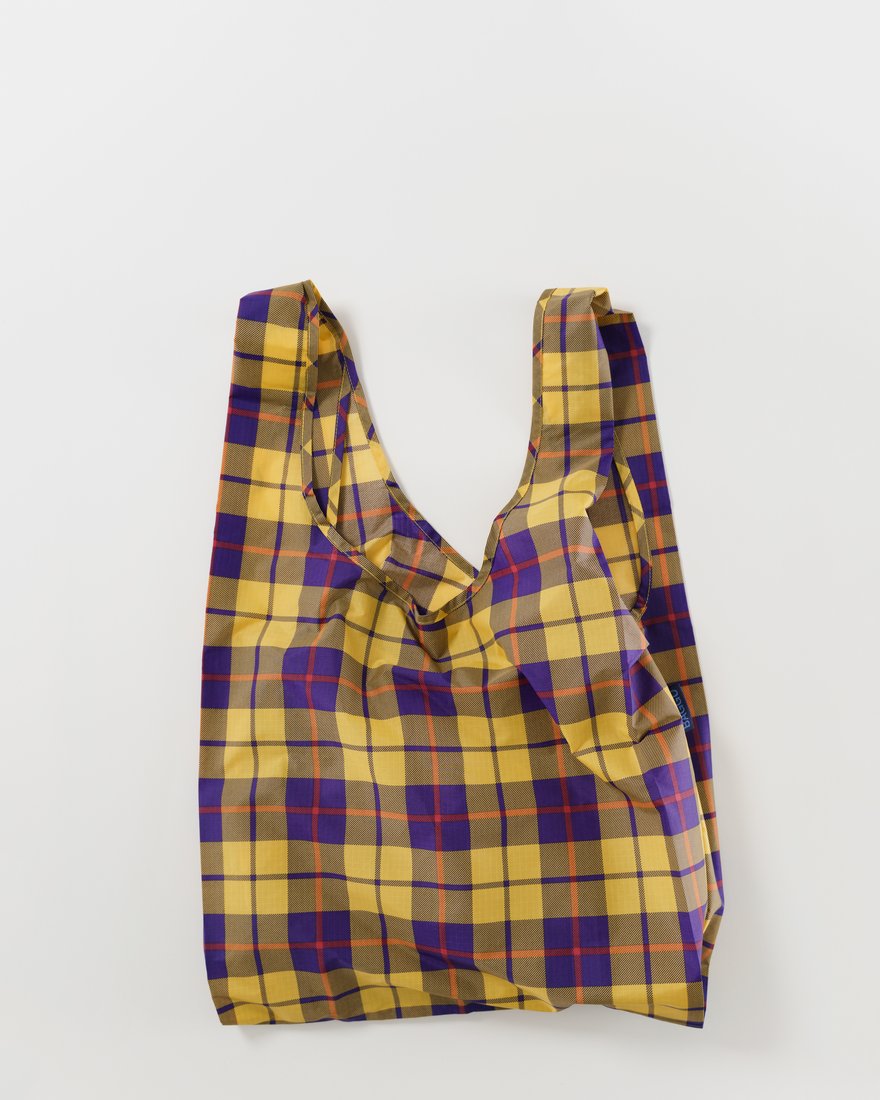 
                  
                    Yellow Tartan Standard Reusable Bag
                  
                