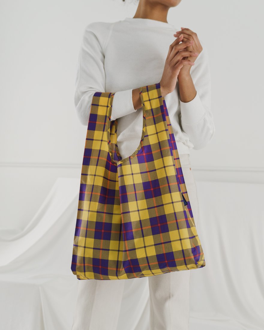 
                  
                    Yellow Tartan Standard Reusable Bag
                  
                