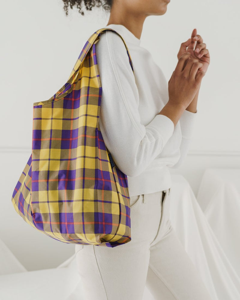 
                  
                    Yellow Tartan Standard Reusable Bag
                  
                