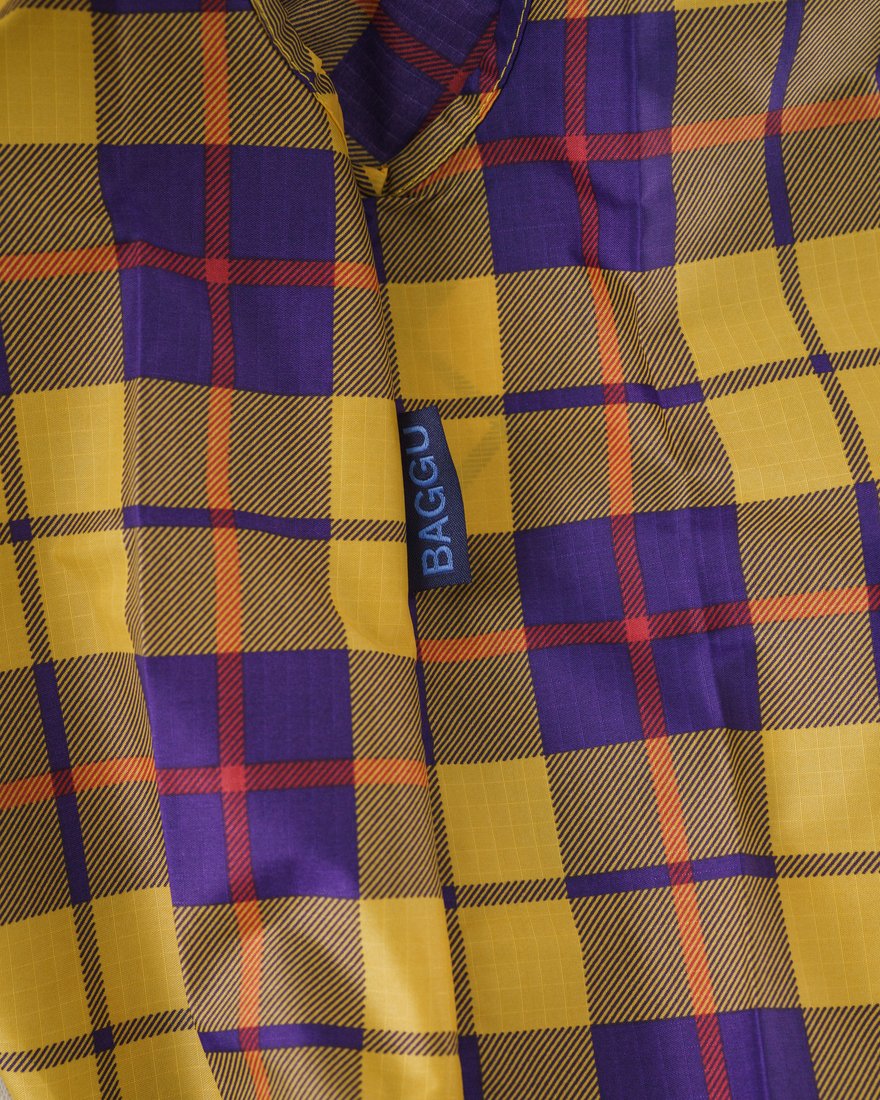 
                  
                    Yellow Tartan Standard Reusable Bag
                  
                