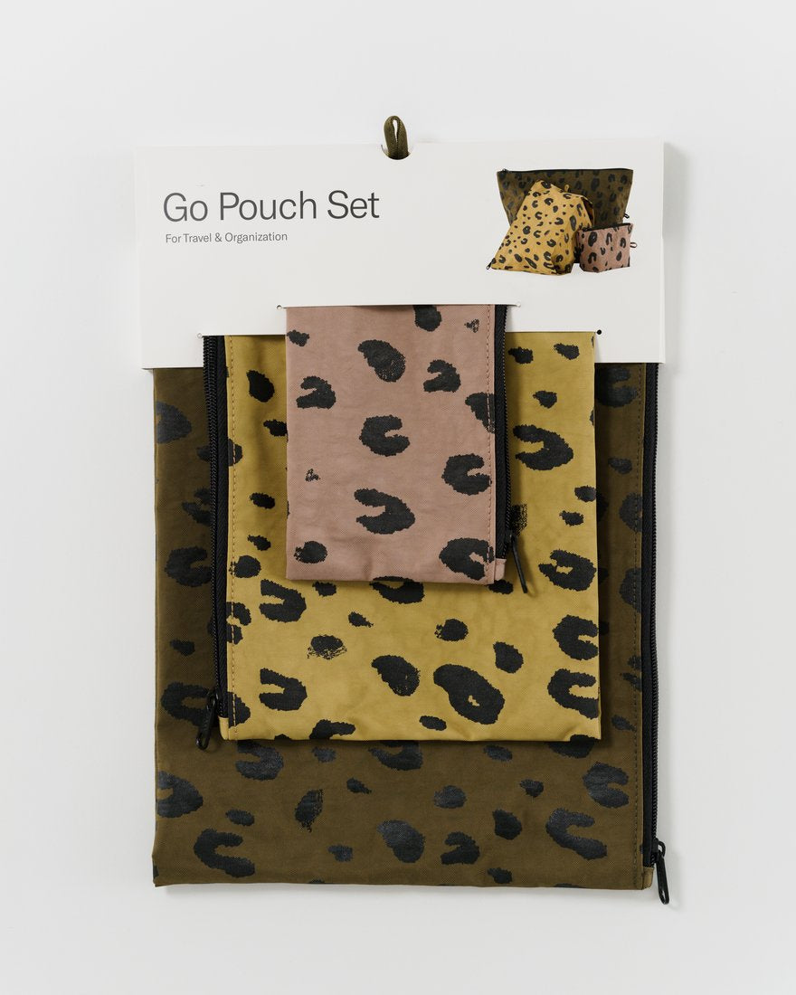 
                  
                    Leopard Go Pouch Set of 3
                  
                