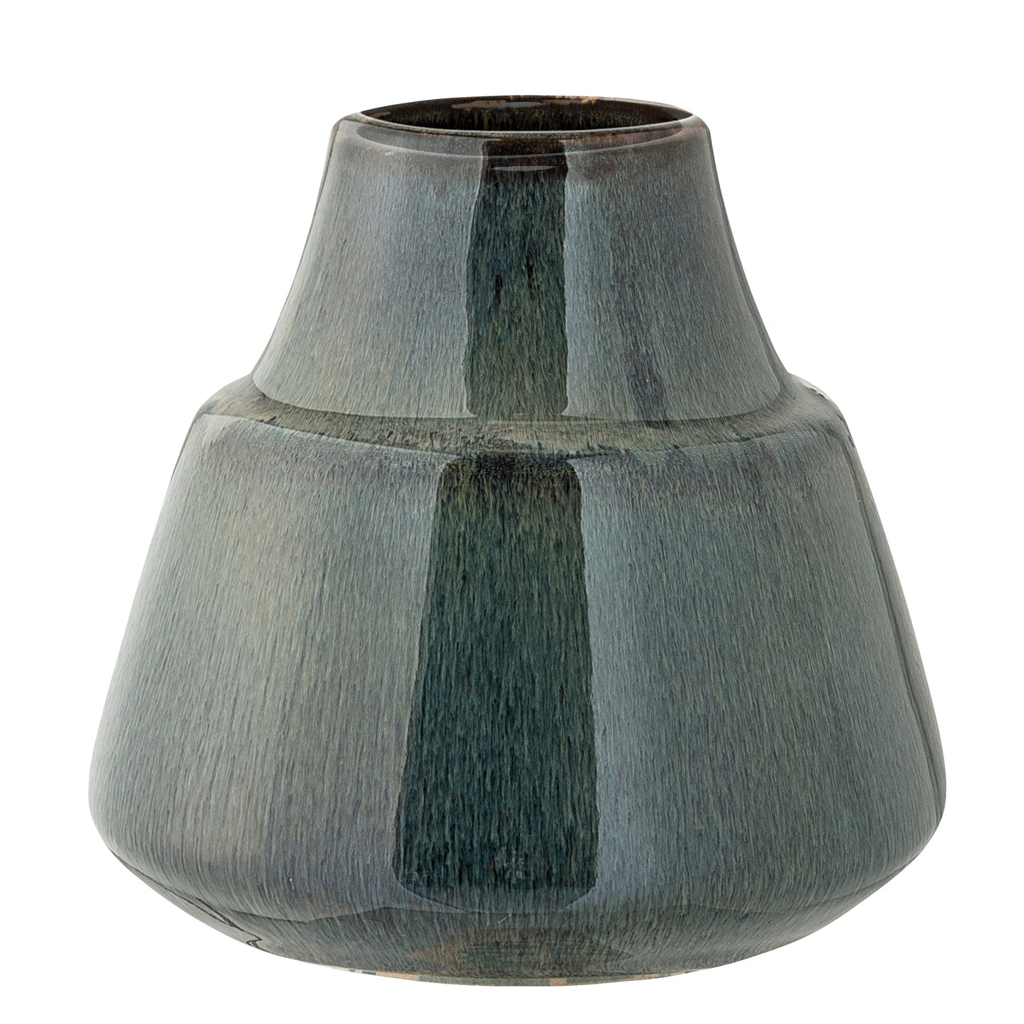 
                  
                    BERNA Vase aus grünem Steingut
                  
                