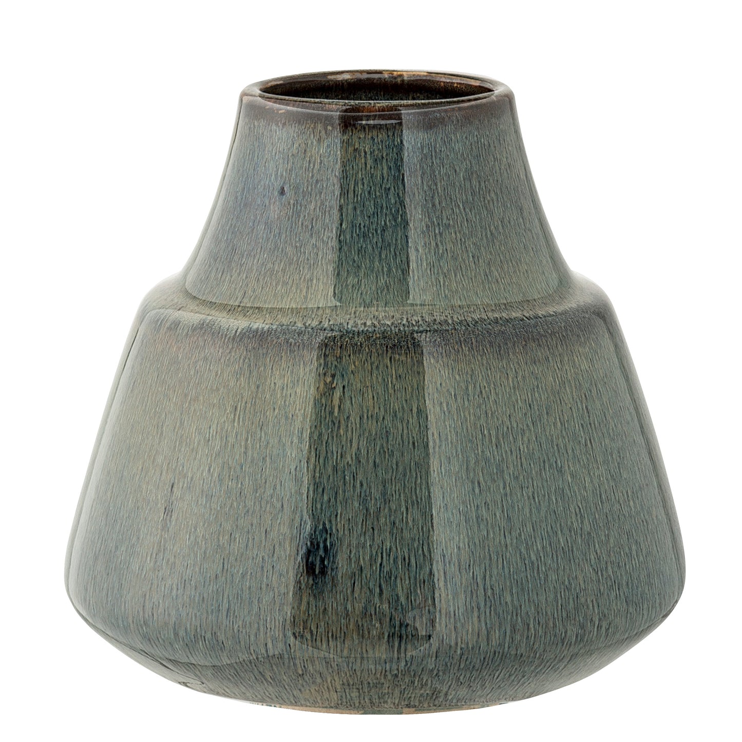 
                  
                    BERNA Vase aus grünem Steingut
                  
                
