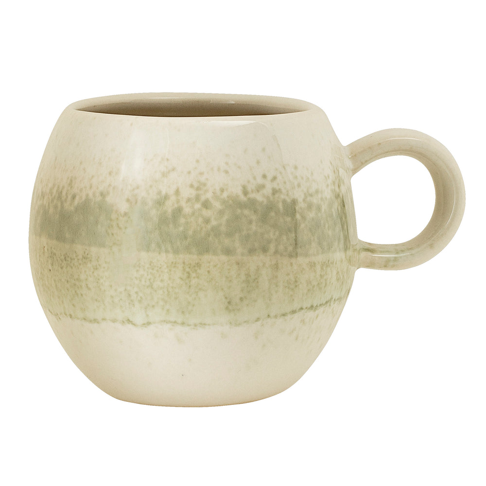 PAULA Green Stoneware Cup