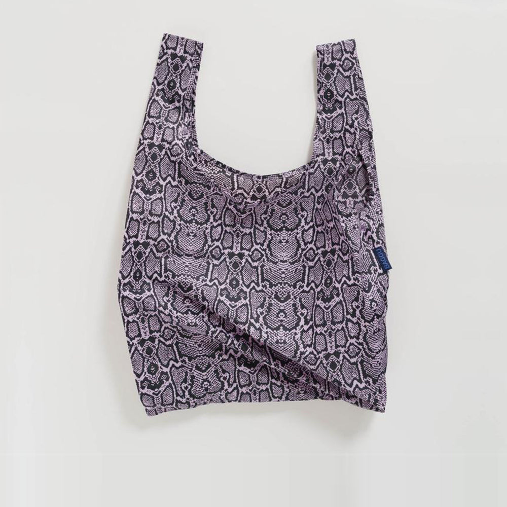 Pink Snakeskin Standard Reusable Bag