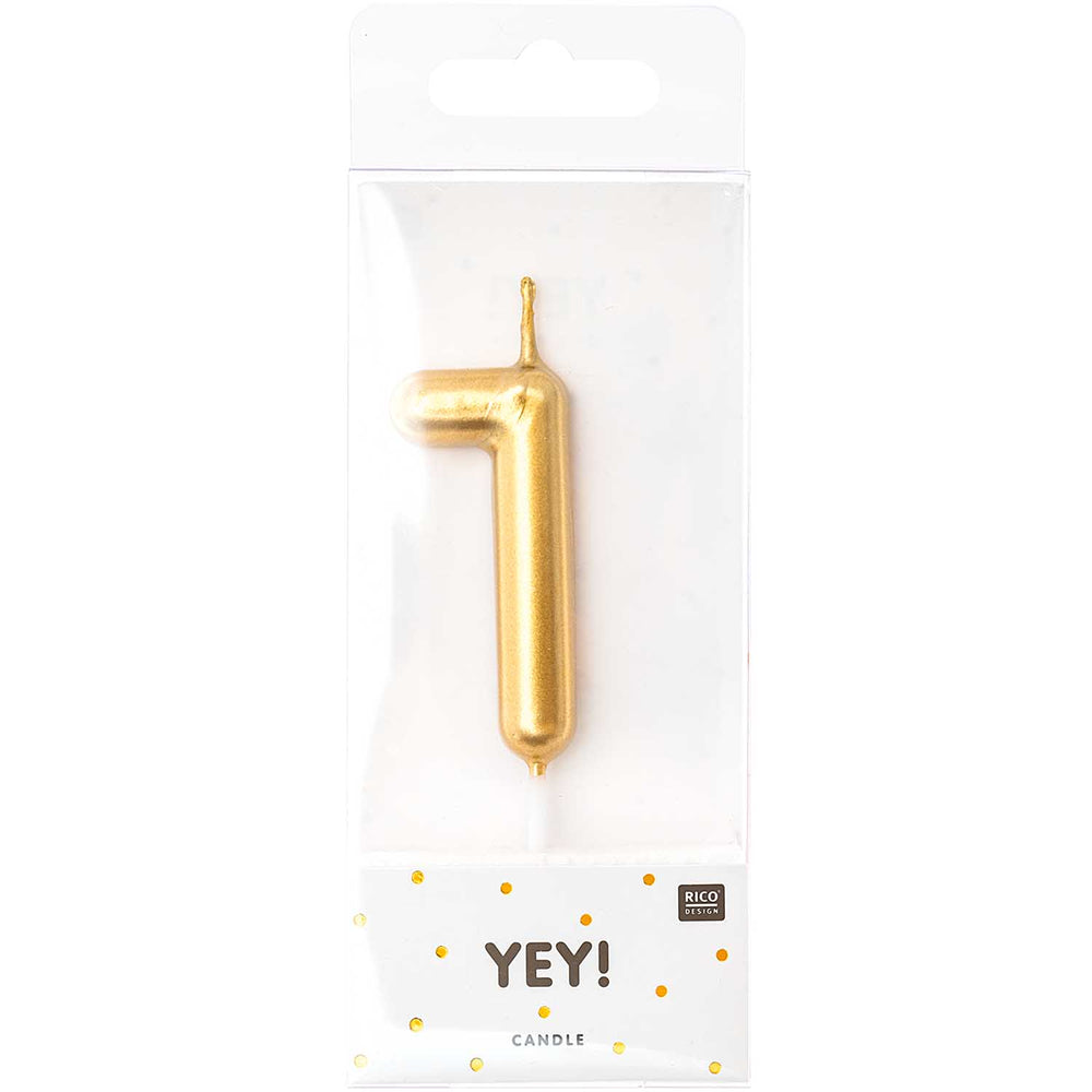 
                  
                    Goldene Kerze Nummer 1
                  
                