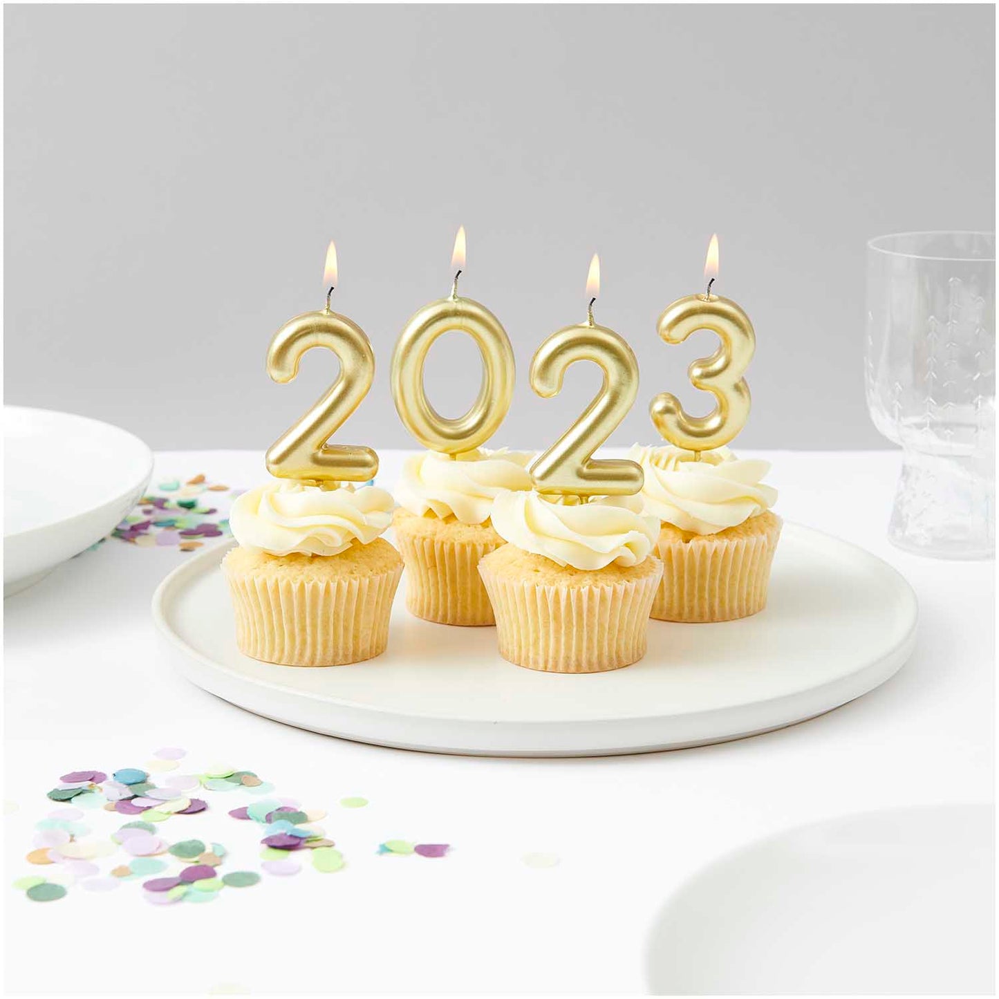 
                  
                    Gold Number 3 Candle
                  
                