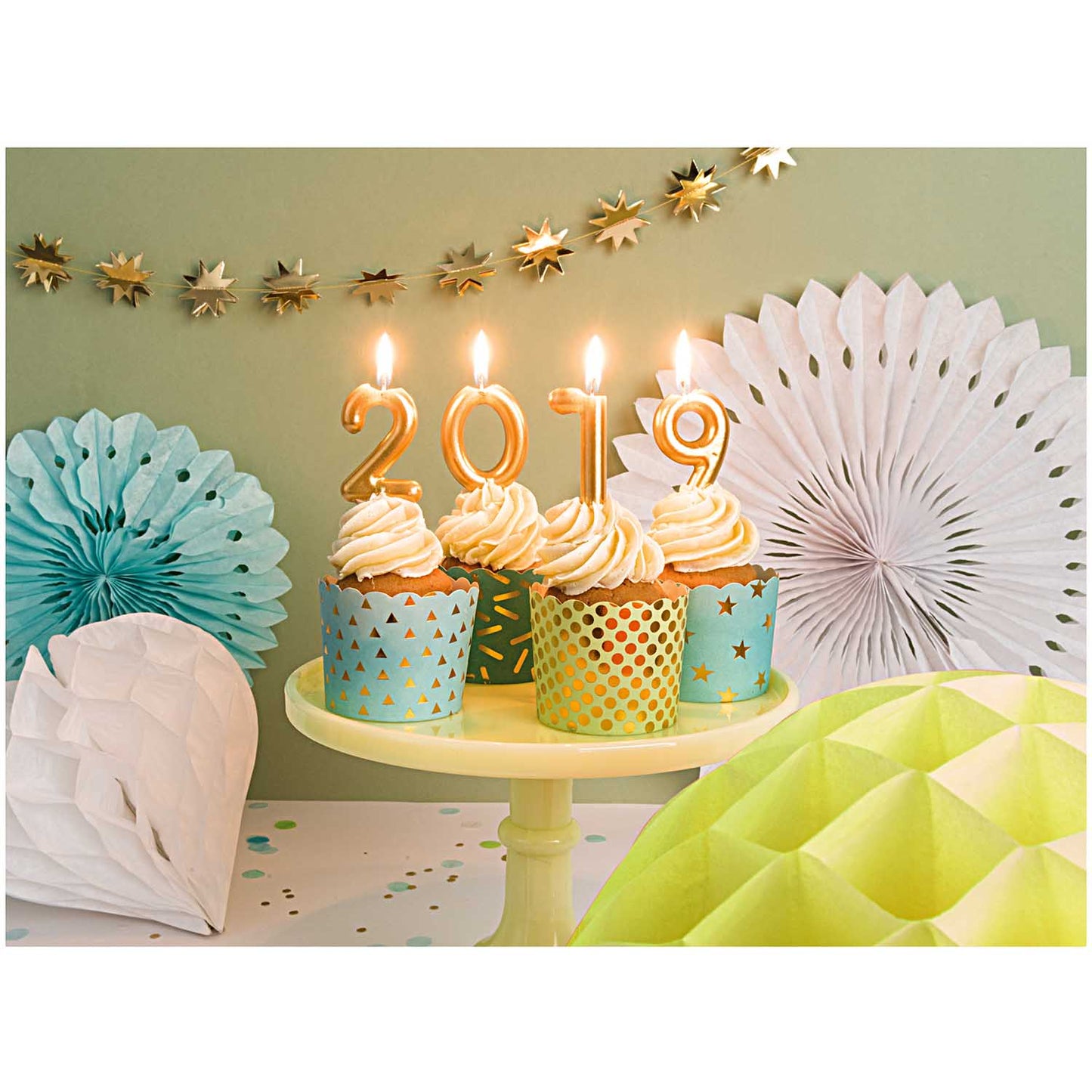 
                  
                    Gold Number 9 Candle
                  
                